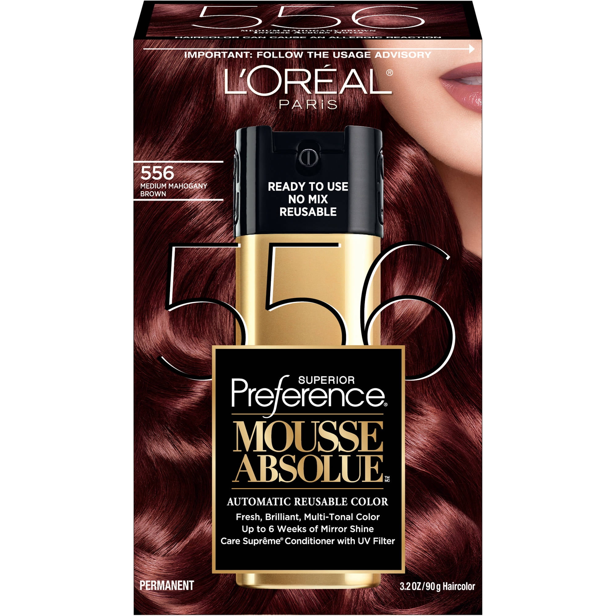 Salon Essentials  L'Oreal Dia Richesse 5.42 Mahogany Brown 50ml