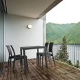 thumbnail image 1 of Compamia Orlando 5 Piece Patio Dining Set in Dark Gray, 1 of 5