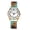B, variant on Stretch Band Watch for Women: Bohemia Flower Easy Reader Elastic Band Watch Large Face Big Number Analog Quartz Bracelet Watch Expansion Band Wristwatch