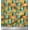 Olive Green, variant on Soimoi Blue Cotton Voile Fabric Cedar Tree Print Fabric by the Yard 42 Inch Wide