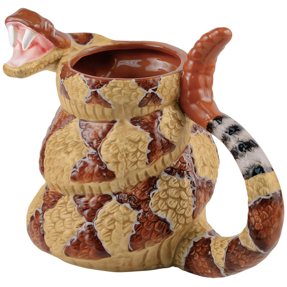 Rattlesnake Coffee Mug Cup The Late Late Show with Craig Ferguson