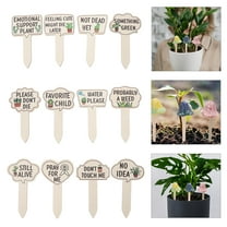 IBASETOY 15PCS Garden Marker Pen Multi-colored Simple and Elegant Design for Outdoor Plants
