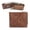 Bifold-Brown, variant on Men's Trifold Wallet, Genuine Leather Vintage Wallet with Zipper Coin Pocket ,Valentine Gift, Brown