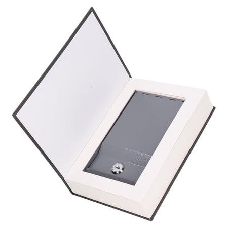 Secret Book Box With Lock Concealed Storage For Important Items Perfect For Shelf Placement