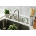 thumbnail image 4 of Kingston Brass FB7798CKLSP Kaiser 8-Inch Centerset Kitchen Faucet with Sprayer, Brushed Nickel, 4 of 5