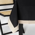 thumbnail image 3 of Thyme & Table Rectangle Tablecloth 84", Black & Gold, 3 of 4
