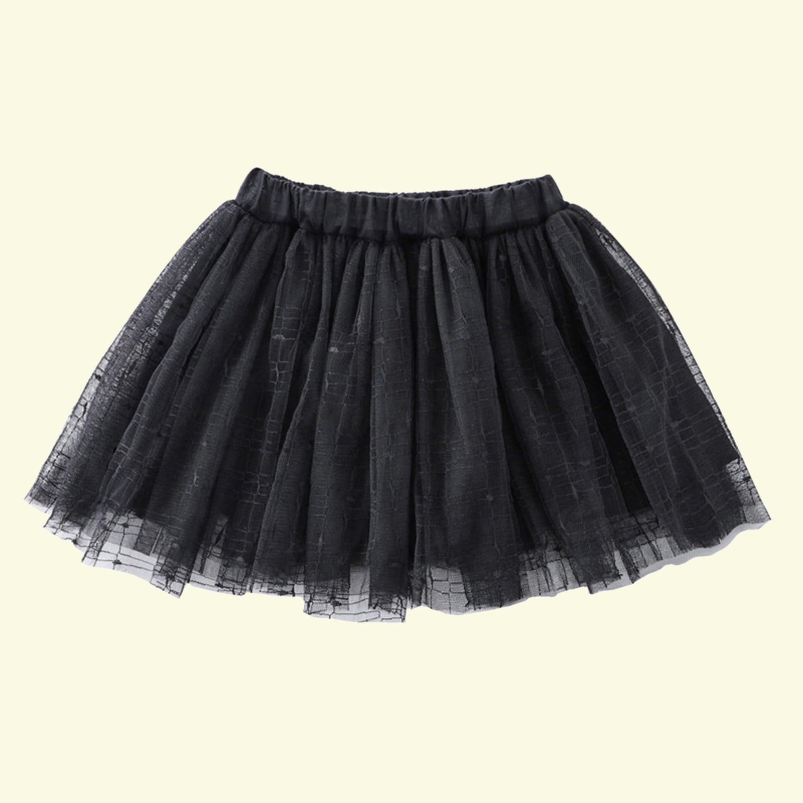 Tutu Fille Tutu Noir Enfant YUGYXL Jupe Tutu Fille Couches Tulle
