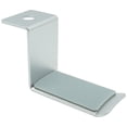 thumbnail image 2 of Soporte para gancho para auriculares Montaje en pared Aluminio Soporte para auriculares Colgador Universal Paragüero, Tipo giratorio, Plata seitruly EL001432-03, 2 of 2
