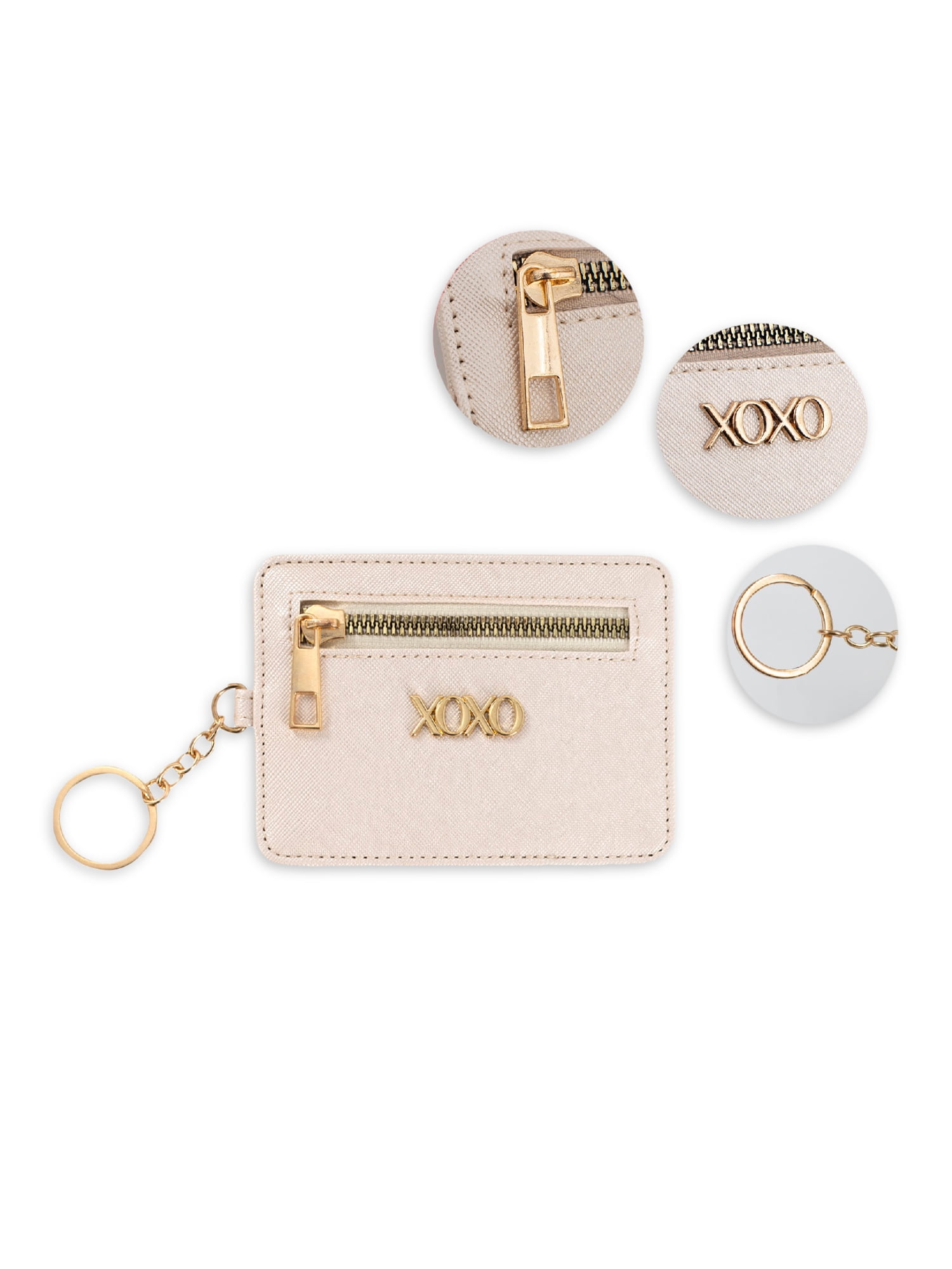 XOXO Women's Everyday Large White Saffiano Leather Solid
