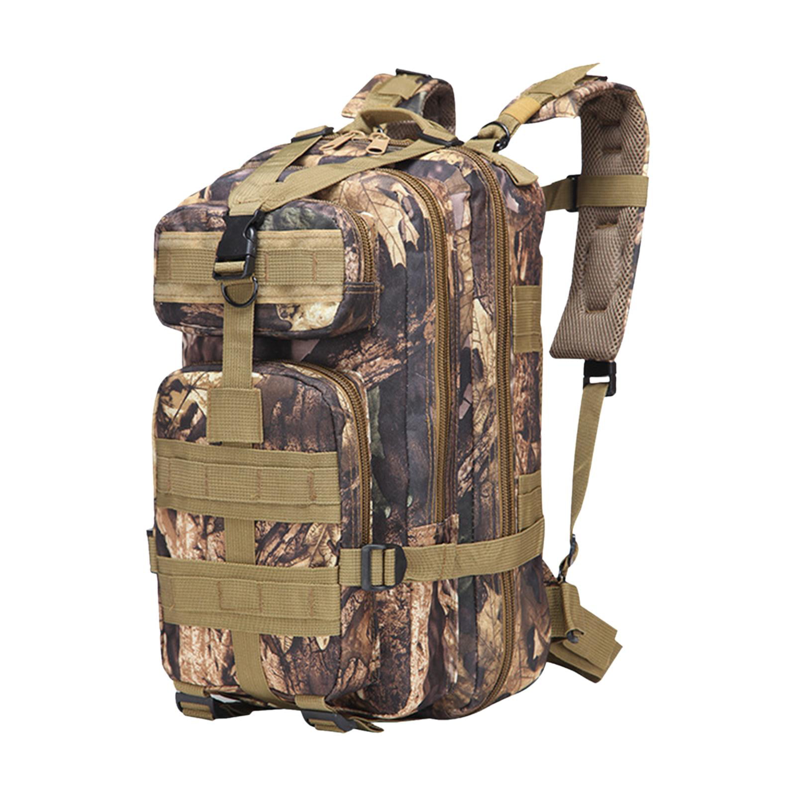 US Waterproof Camo Outdoor Sports Mountaineering Bag 30L Jungle Camouflage 
