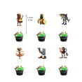 thumbnail image 3 of 30 PCS Italian Brainrot Birthday Party DecorationAi Italian Animals Party Photo Background Tung Tung Sahur Cake Topper Paper Decorations Birthday Theme Party Supplies, 3 of 9