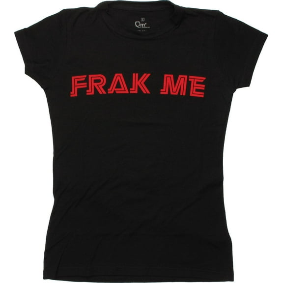 Battlestar Galactica Frak Me Spine Juniors T-Shirt