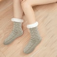 thumbnail image 4 of Fuzzy Slipper Socks Fluffy Cozy Winter Warm Socks, 4 of 5