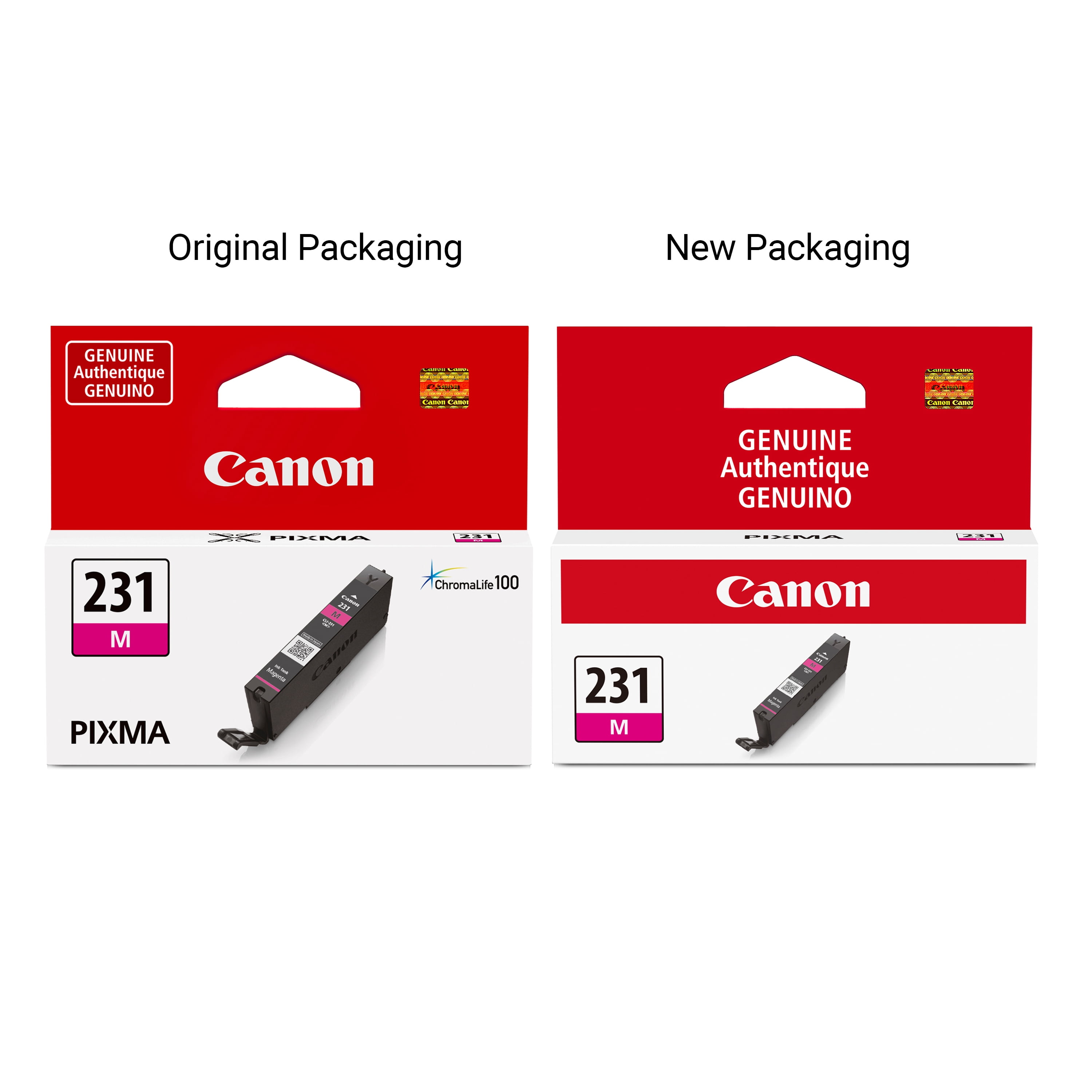Canon Genuine Ink CLI-231 M (Magenta) for PIXMA TS8820 Inkjet