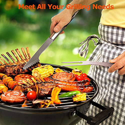 Details about   Olarhike Bbq Grill Accessories Set For Men Women 29Pcs Grilling Utensils Tools 