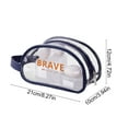 thumbnail image 3 of S-423 Navy Waterproof Swim Bag For Holiday Memories With Clear Material And Versatile Storage For Multiple Items, 3 of 6
