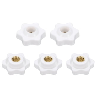 Uxcell M6 X 40mm Tee Wing Thumb Screws, 6Pcs Carbon Steel Mechanical Handle Bolt Thumb Screws Remove Replace Hand Clamping Tightening Knobs Power Supp