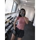 thumbnail image 4 of Blusas De Yoga , Mangas Cortas , Tops De Gimnasio , Chamarra Deportiva Alta Suelta Spandex Mujer Manga Corta Delgada Runningpangjing, 4 of 4