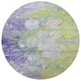 thumbnail image 2 of Addison Rugs Chantille Indoor/Outdoor Transitional Abstract Aloe Washable Round Rug, 8' x 8', 2 of 6