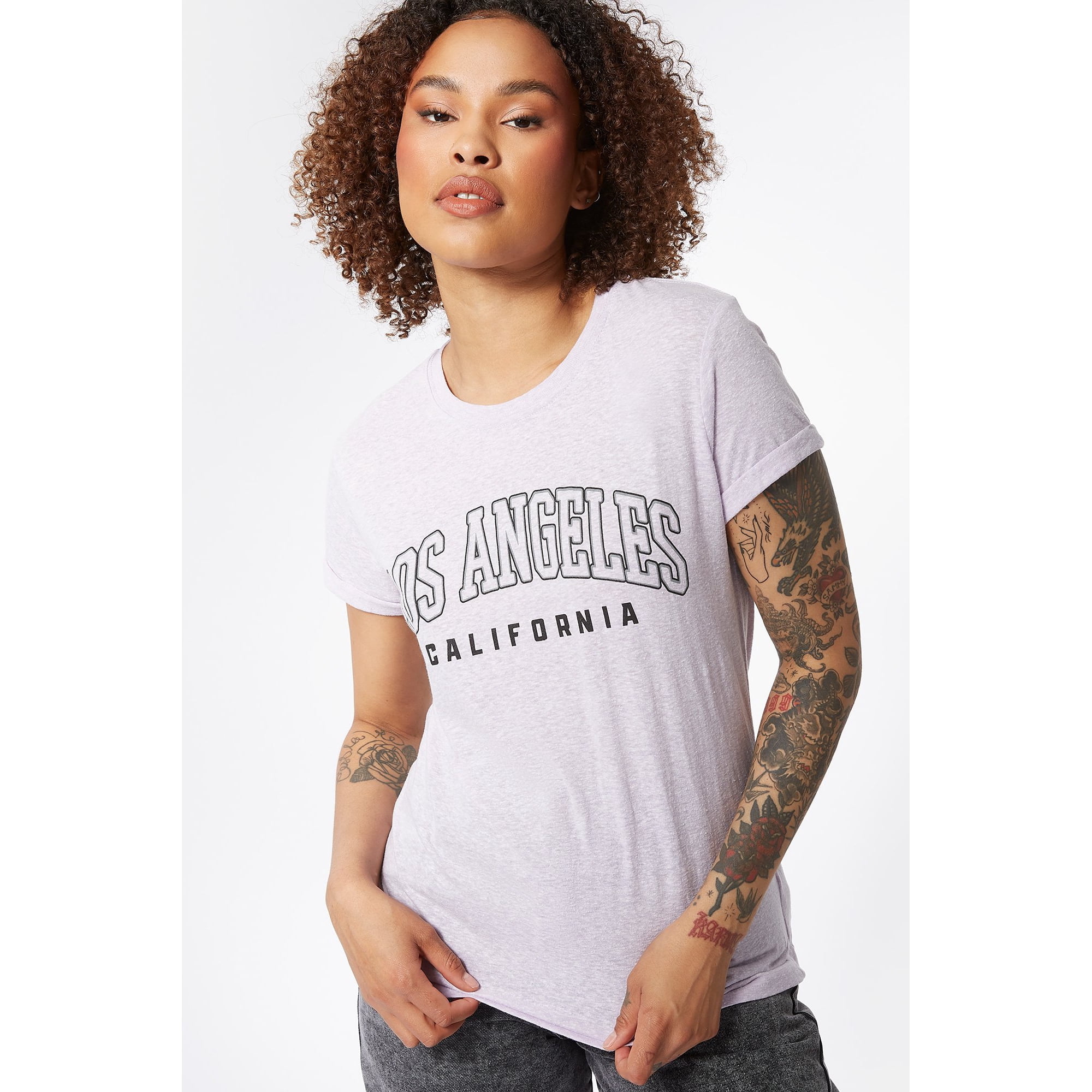 Urban Planet Women's Los Angeles California Graphic T-Shirt