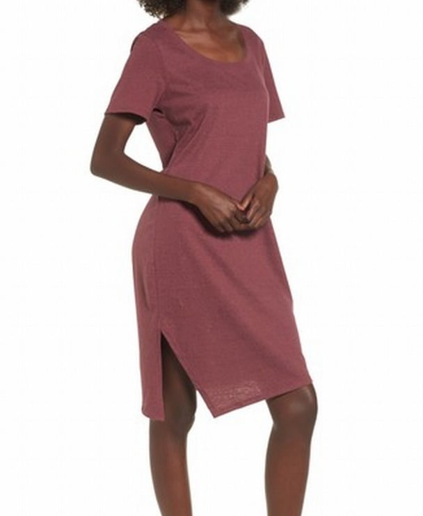 red t shirt dress walmart