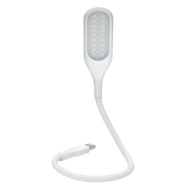tredstone Bedroom Bedside Night Light Tabletop Rotating Desk Reading Lamp Powerful Brightness Student Lighting Tool for Office White with Touch Switch