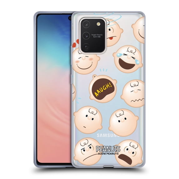 Head Case Designs Officially Licensed Peanuts Character Patterns Charlie Brown Soft Gel Case Compatible with Samsung Galaxy S10 Lite