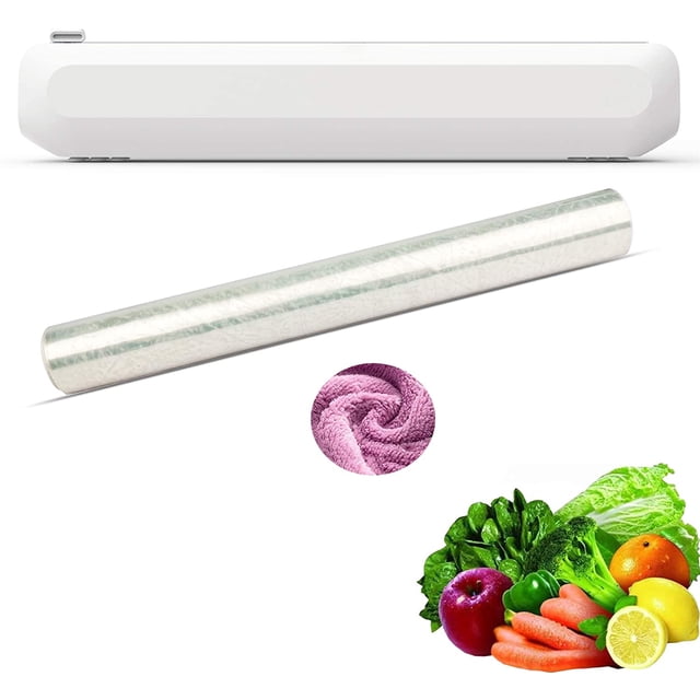 Dispensador de envoltura de plástico Cortador de diapositivas Reutilizable Film transparente Ajustable Namotu LRWJ813