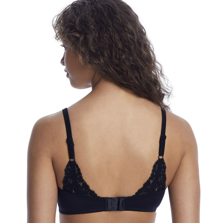 REVEAL Midnight Black The Perfect Underwire Support Bra, US 36DDD