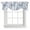 Blue, variant on Tie Up Valances for Windows, Blue Grey Leaves Adjustable Valance Curtains Window Treatment for Living Room/Bedroom, Watercolor Branches Vintage Forest Rod Pocket Kitchen Curtains & Drapes 54x18 Inch