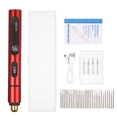thumbnail image 1 of Mini Outil Rotatif Sans Fil 3 Vitesses 5 V Rechargeable, Trousse d'Outils Rotatifs avec 4 Mèches de Meulage USB, 1 of 8