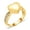 Gold-NO.6, variant on Heart Cremation Urn Ring for Ashes Keepsake Urn Jewelry Memorial Ring for Women Stainless Steel Heart Shape Urn Ring for Ashes Cremation Memorial Jewelry