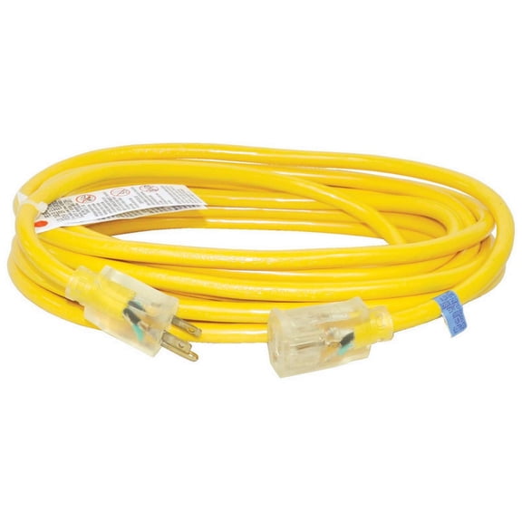 Ext Cord - 25ft - 3 Prong 15A (Pack of 1)