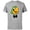 Athletic Heather, variant on Disney José Carioca Three Caballeros Trip Matching Big Face - Short Sleeve Cotton T-Shirt for Adults - Customized-Royal Heather