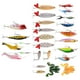 thumbnail image 2 of Calendario de Adviento de Navidad 2023, juego de pesca, caja de aparejos, herramientas de pesca, juego de señuelos de pesca de 24 días, marido adolesc, 2 of 9
