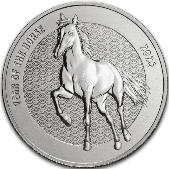2026 Pamp Suisse Lunar Series 2 Year of the Horse 1 oz Silver Coin