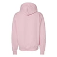 thumbnail image 6 of Hanes Ultimate Cotton Men's Fleece Pullover Hoodie, Warm Cozy Hooded Sweatshirt, Pale Pink, L, 6 of 6