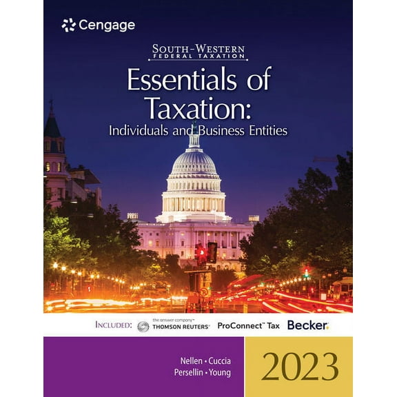 South-Western Federal Taxation 2023: Essentials of Taxation: Individuals and Business Entities (Intuit Proconnect Tax Online & RIA Checkpoint, 1 Term Printed Access Card) (Paperback)