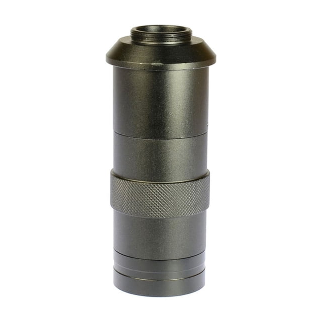 Monocular Lens 8X -130X MagnificationA Adjustable Zoom C-mount Lens Glass for Industry Microscope Camera Eyepiece Magnifier 40mm