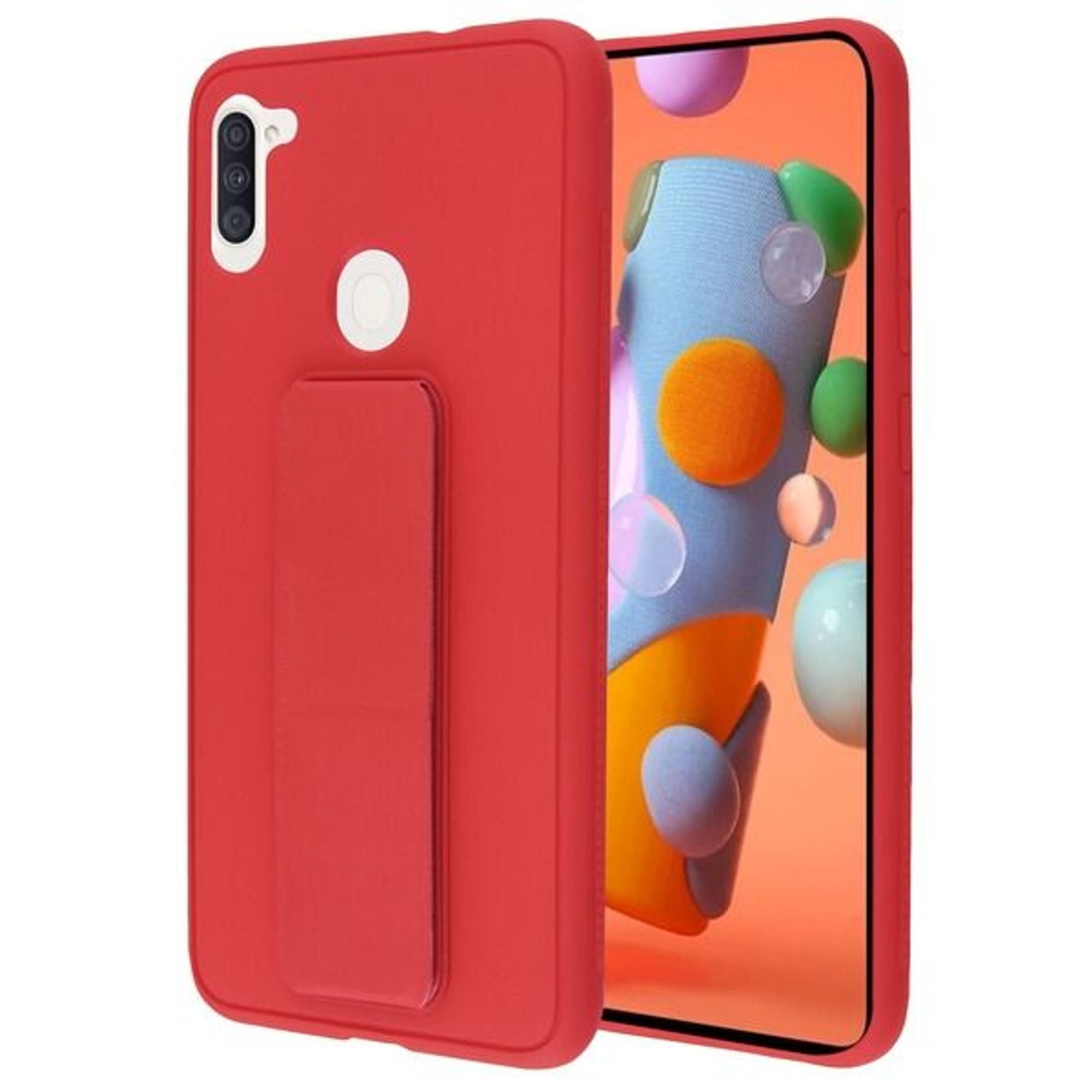 For Samsung Galaxy A11 Case, by Insten Hard Plastic/Soft TPU Rubber