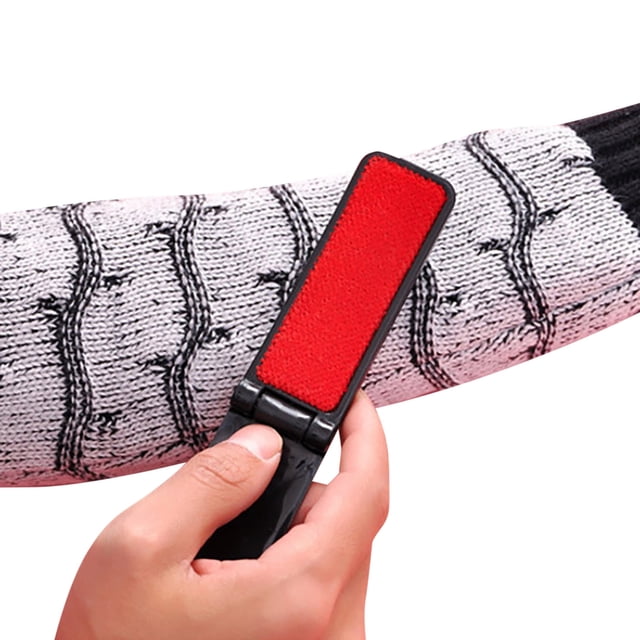 Hearth & Gear Travel Portable Manual Hair Remover Clothes Hair Remover Mini Sweater Hair Remover Rug Brush The Fixer of Everything Portable Dryer for Clothes Travel Shag Carpet Rake Rug Beater Heavy
