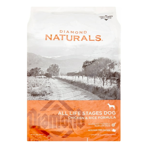 Diamond Naturals Chicken & Rice All Stages, 40 Lb - Walmart.com