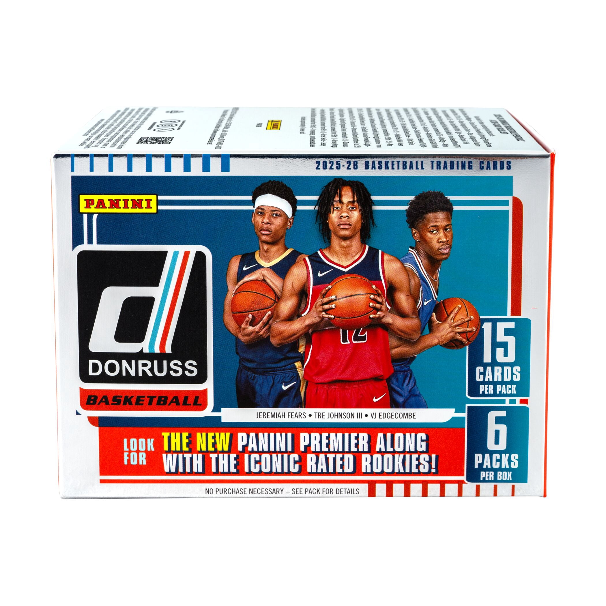 2025-26 Panini Basketball Donruss Trading Cards Blaster Box