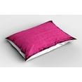 thumbnail image 2 of Ambesonne Magenta Pillow Sham 2 Pack, Futuristic Grungy Murky, 36"x20", Fuchsia Pink, 2 of 3