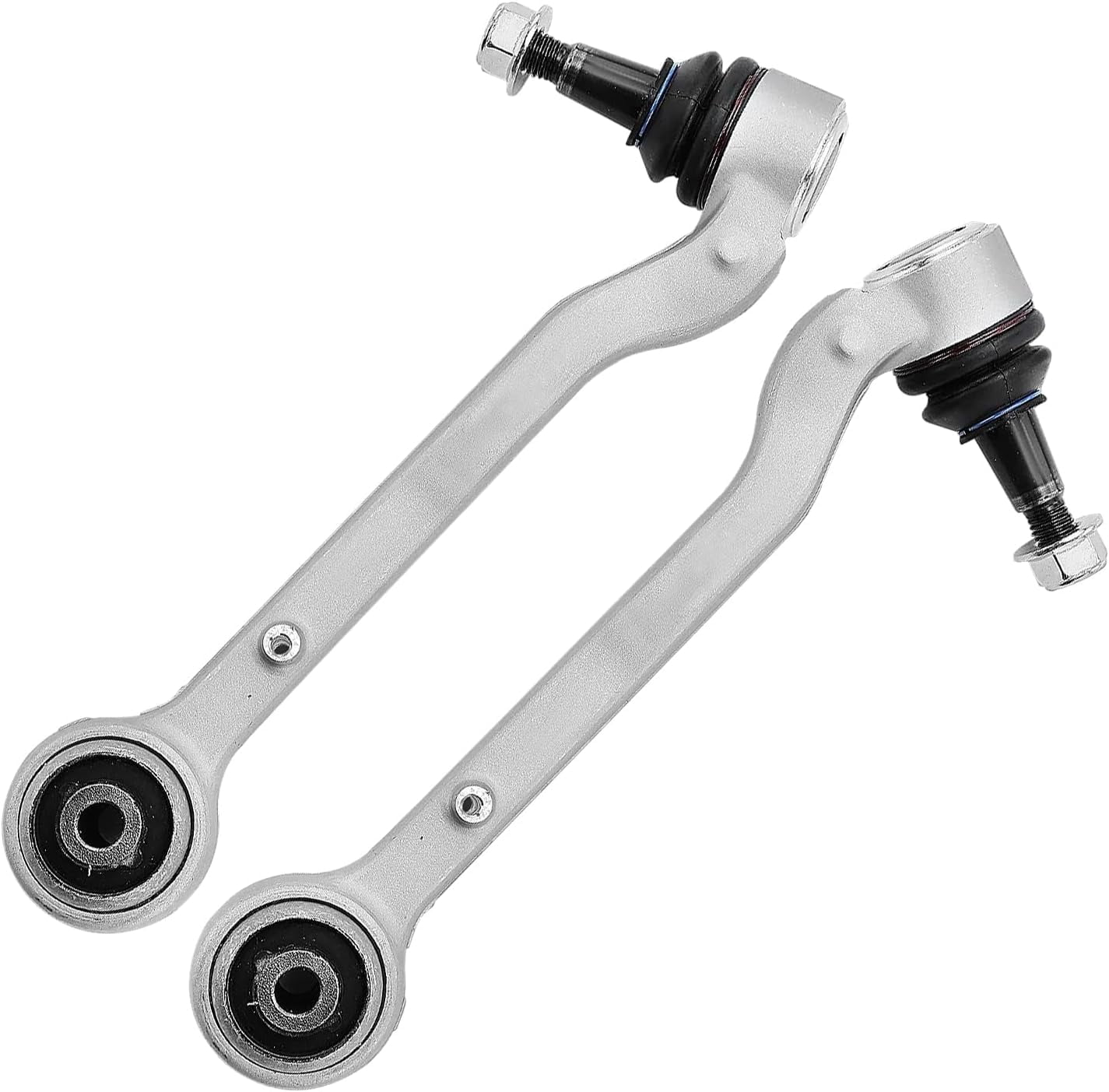 Detroit Axle - RWD 10pc Front End Kit for 2013 2014 2015 2016 2017 2018 2019 Cadillac ATS, 4 Lower Forward and Rearward Control Arms with Ball Joint 4 Outer Inner Tie Rods 2 Sway Bars Replacement