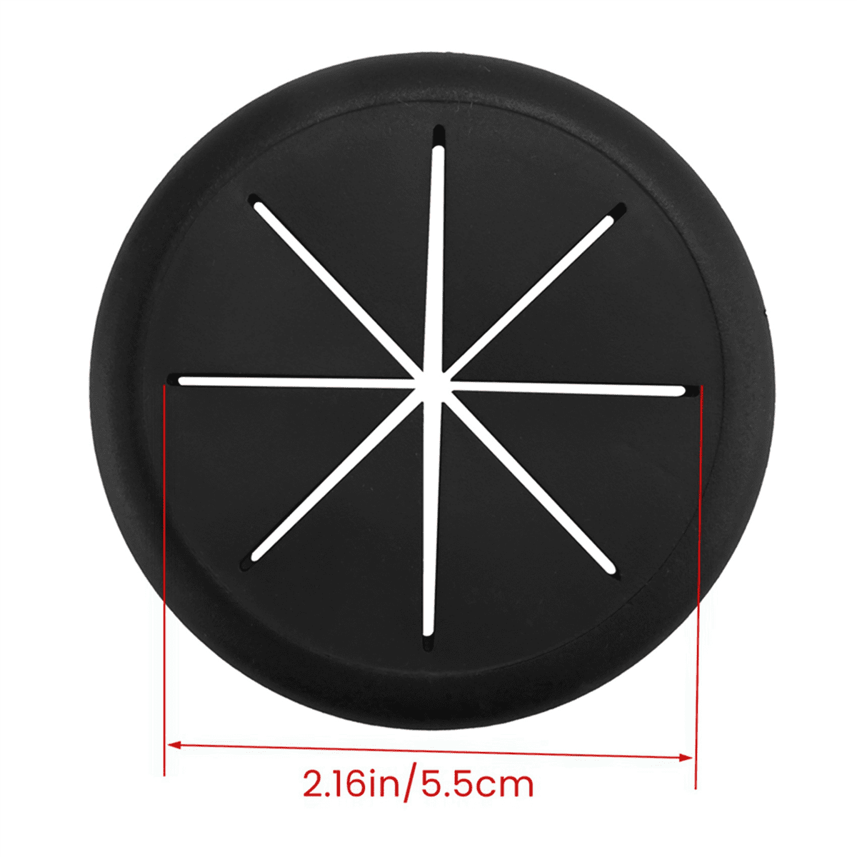40X Desk Clue Grommet Wire Hole Cover Suitable for Office PC Desk Cable Wire Cover