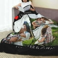 thumbnail image 3 of Skartam Personalised Photo Blanket Custom Blankets Throw with Picture Collage Text for Adults Family Customised Birthday Anniversary Wedding Gifts, 3 of 5