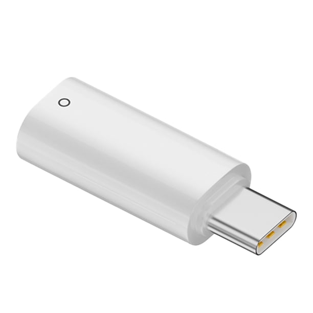 Stylus Pen Cargador Convertidor Adaptador Lightning a Tipo-C () Blanco