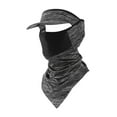 thumbnail image 2 of Cubierta de la cara de protección solar Ciclismo Ciclismo de verano Cubierta de tapa del cuello Cubierta de la polaina para acampando Mujeres mochilas gris, 2 of 8