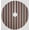 Rust, variant on Colorful Stripes Christmas Tree Skirt By Penny's Needful Things (Blue Yellow Green) (Scalloped)